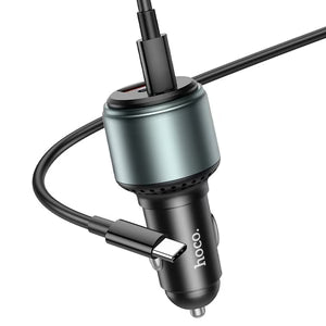Hoco - Three Port Car Charger (NZ9)