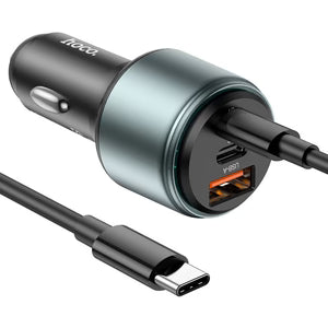 Hoco - Three Port Car Charger (NZ9)