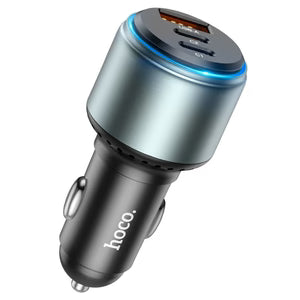 Hoco - Three Port Car Charger (NZ9)